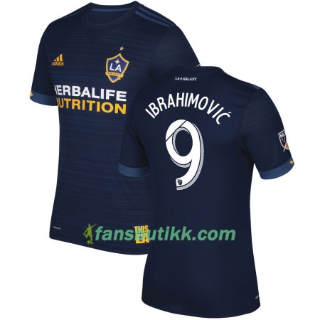 Fotballdrakt Los Angeles Galaxy Zlatan Ibrahimović 9 Bortetrøye 2017-2018 Kortermet